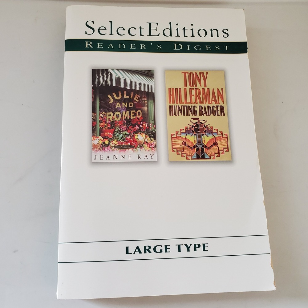 Readers Digest Select Editions Large Type 2001 Julie and Romeo Hunting Badger